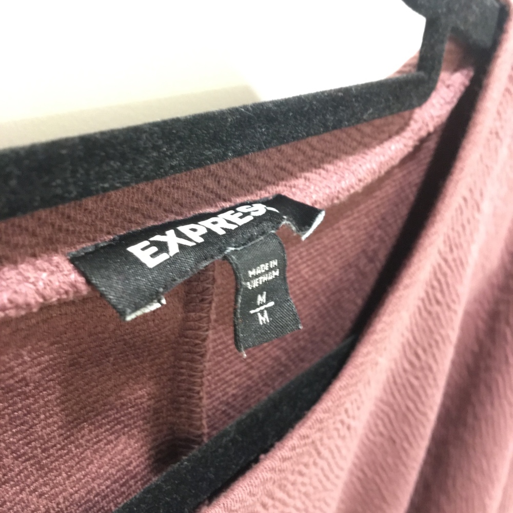Express Purple Top - Picture 3 of 5
